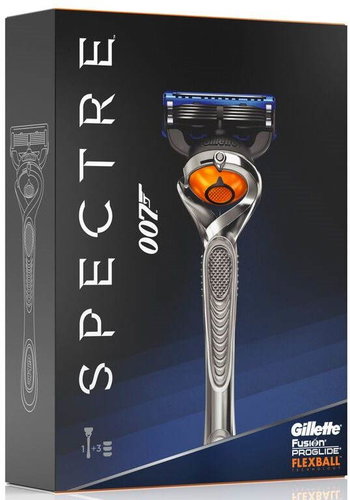 Gillette Fusion ProGlide Chrome - James Bond cartridge design - Cosmetic Gift Set - Main image