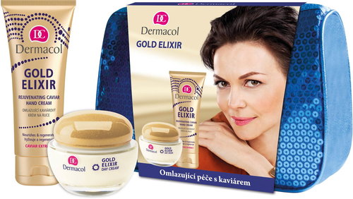 Dermacol GOLD ELIXIR Rejuvenating care with caviar II. - Cosmetic bag - Cosmetic Gift Set - Main image