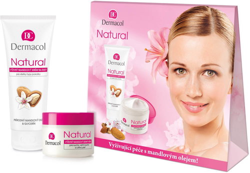 Dermacol NATURAL Nourishing care with almond oil - Cartridge - Cosmetic Gift Set - Main image