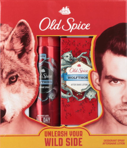 Old Spice Wolfthorn small cassette - Cosmetic Gift Set - Main image