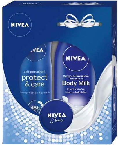 NIVEA Body Milk & Creme cassette - Cosmetic Gift Set - Main image