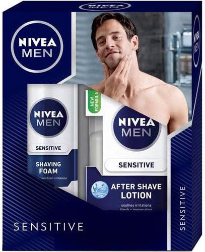 NIVEA MEN Sensitive Lotion Cartridge - Cosmetic Gift Set - Main image