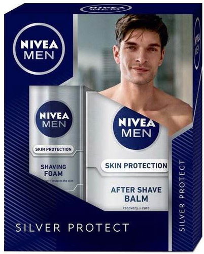 NIVEA MEN cartridge Silver Protect Balm - Cosmetic Gift Set - Main image