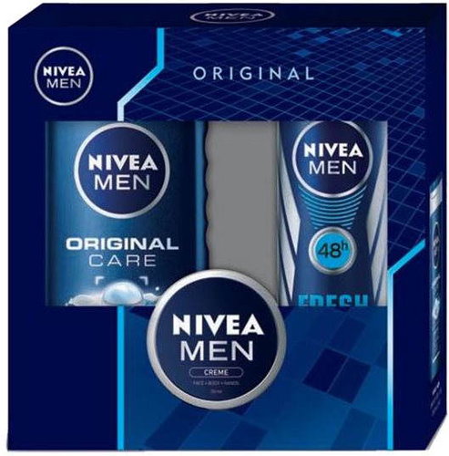 NIVEA MEN Original Cartridge Care &amp; Creme - Cosmetic Gift Set - Main image