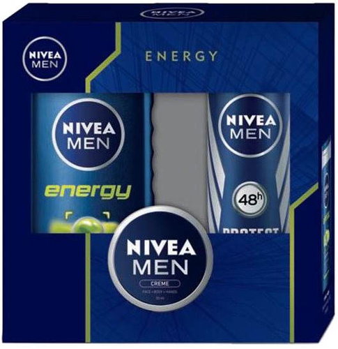 NIVEA MEN cartridge Energy &amp; Creme - Cosmetic Gift Set - Main image