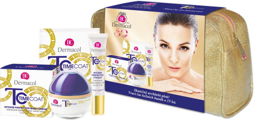 DERMACOL Time Coat Intensively Improving and Rejuvenating Care II. NT - cosmetic bag - Cosmetic Gift Set - Main image