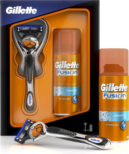 Gillette Fusion ProGlide cartridge Flexball + Fusion Gel - Cosmetic Gift Set - Main image