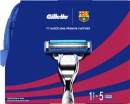 Gillette Mach3 - FC Barcelona dizajn kazeta - Darčeková sada kozmetiky
