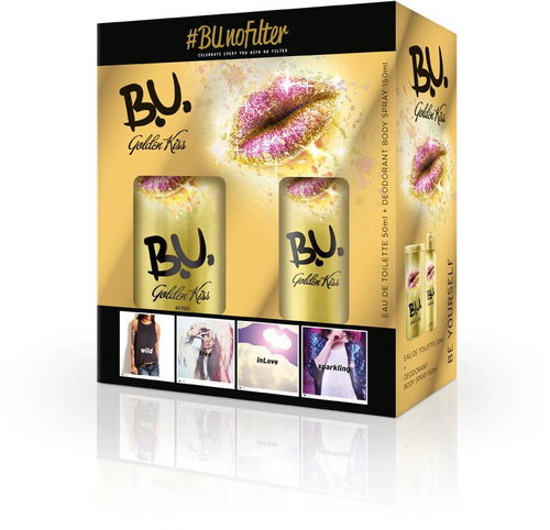 BU Golden kiss cassette toilet water - Cosmetic Gift Set - Main image