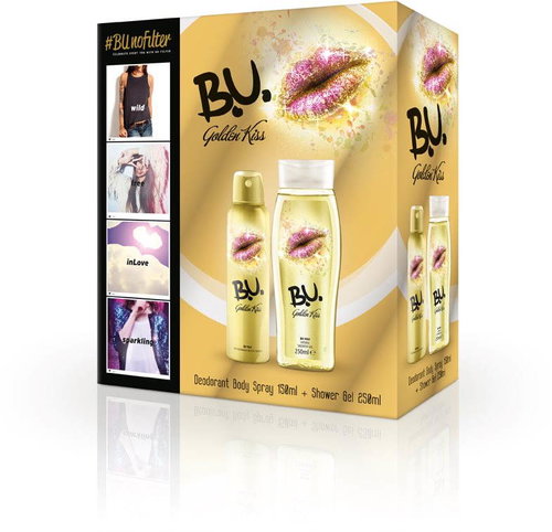 BU Golden kiss cartridge with shower gel - Cosmetic Gift Set - Main image