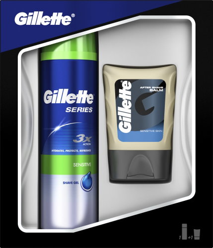 GILLETTE Series Sensitive kazeta - Cosmetic Gift Set - Main image