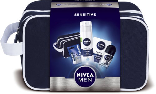 NIVEA Men Sensitive gift bag for men with sensitive skin - Cosmetic Gift Set - Main image