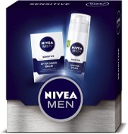 NIVEA Men Balm Sensitive darčekové balenie pre hladké oholenie bez podráždenia - Darčeková sada