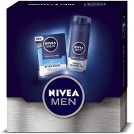 NIVEA Men 2Phase Protect darčekové balenie pre oholenie bez pocitu antiperspirantnej pokožky - Darčeková sada