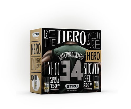 STR8 Hero Deo 150ml Cassette - Cosmetic Gift Set - Main image