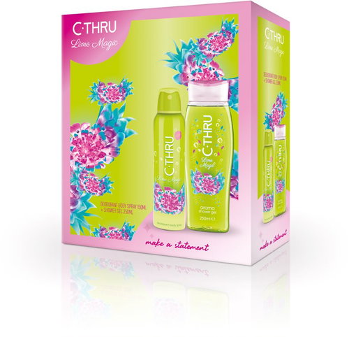 C-THRU Lime Magic Cassette - Cosmetic Gift Set - Main image