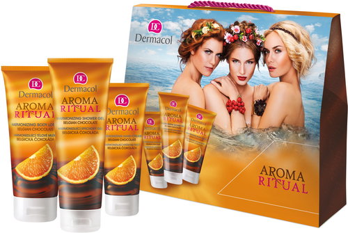 DERMACOL Aroma Ritual Belgian Chocolate Set - Cosmetic Gift Set - Main image