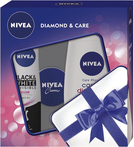 NIVEA gift wrapping care with diamond glitter - Cosmetic Gift Set - Main image