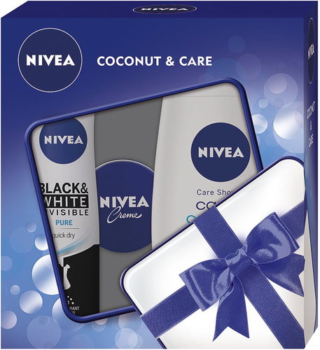 NIVEA gift packing care with coconut aroma - Cosmetic Gift Set - Main image