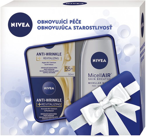 NIVEA gift pack for vital and beautiful skin 55+ - Cosmetic Gift Set - Main image