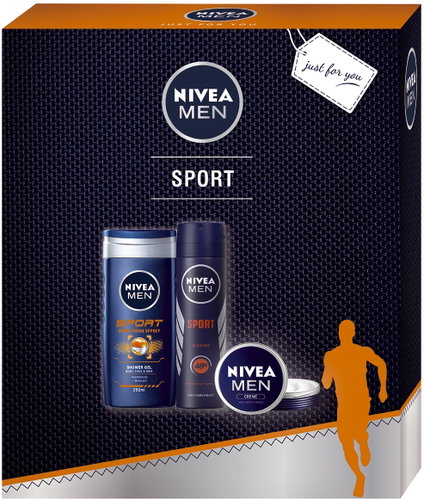 NIVEA Men gift wrap not only for athletes - Cosmetic Gift Set - Main image