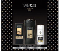 AXE Signature Gold Large Christmas Gift Case for Men - Cosmetic Gift Set