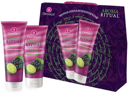 DERMACOL Aroma Ritual Grapes with Lime III. - Cosmetic Gift Set - Main image