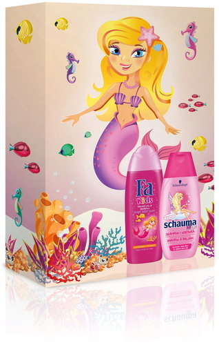 FA Kids Girl + SCHWARZKOPF SCHAUMA Kids gift set - Cosmetic Gift Set - Main image