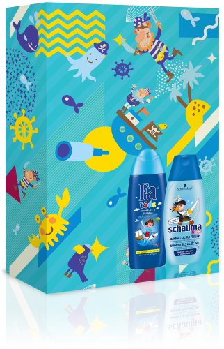 FA Kids Boy + SCHWARZKOPF SCHAUMA Kids gift set - Cosmetic Gift Set - Main image
