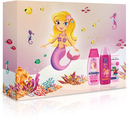 FA Kids Girl + SCHWARZKOPF SCHAUMA Kids + VADEMECUM dárková sada - Dárková kosmetická sada - Hlavní obrázek