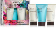 AHAVA Kit Mini Body Celebration 3 × 40 ml - Cosmetic Gift Set