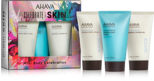 AHAVA Kit Mini Body Celebration 3 × 40 ml - Cosmetic Gift Set - Main image