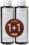 KORRES Sunflower & Mountain Tea shampoo for coloured hair 1+1 500mL - Haircare Set