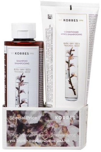 KORRES Almond & Linseed Set 450 ml - Haircare Set - Main image