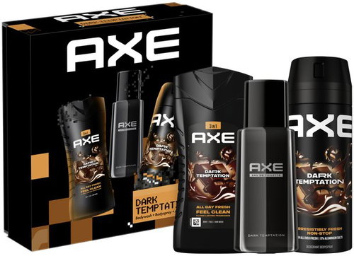 AXE Dark Temptation Trio 500 ml - Men's Cosmetic Set - Main image