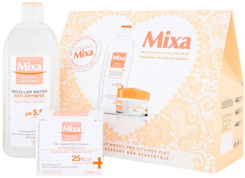 MIXA Intensive Care Dry & Sensitive Skin - Anti-Dryness Pack - Cosmetic Gift Set - Main image