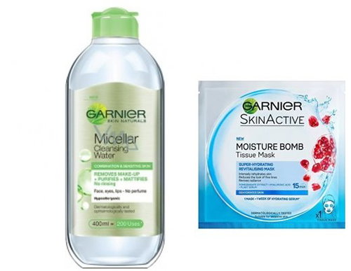 GARNIER Micellar + Tissue Mask - Cosmetic Gift Set - Main image