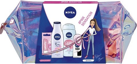 NIVEA Bag Clay Pink 2019 - Cosmetic Gift Set - Main image