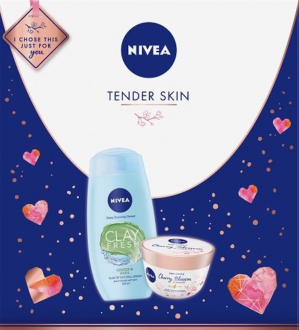NIVEA Box Body Cherry 2019 - Cosmetic Gift Set - Main image