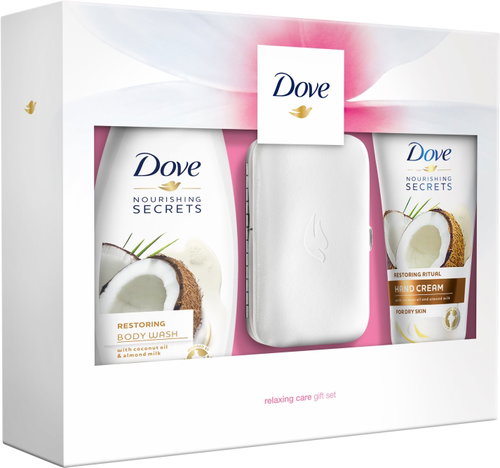 Relaxing Care Christmas Gift Box with Manicure Set - Cosmetic Gift Set - Main image