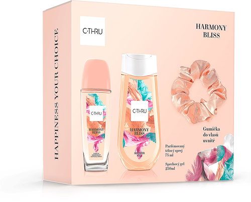 C-THRU HARMONY BLISS Deo Spray 150ml + Shower Gel 250ml - Cosmetic Gift Set - Main image