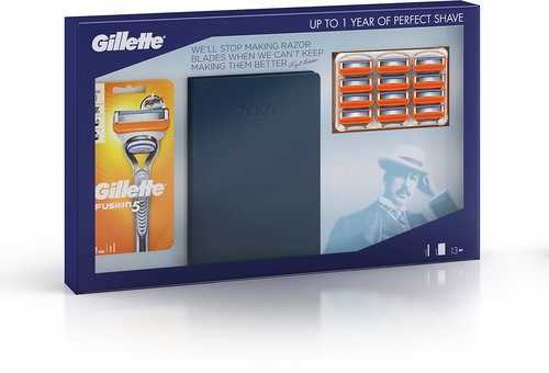 GILETTE Fusion5 Set + Diary - Cosmetic Gift Set - Main image