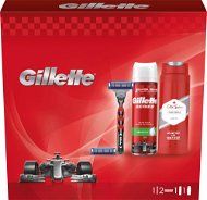 GILETTE Mach3 Turbo Set + OLD SPICE - Cosmetic Gift Set