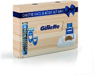 GILETTE Wood Box - Kozmetikai ajándékcsomag