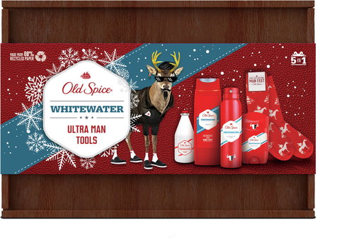 OLD SPICE Captain Wooden 5-in-1 Set - Cosmetic Gift Set - Main image