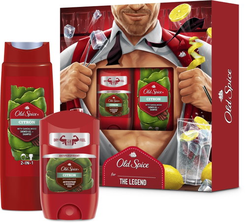 OLD SPICE Citron Bartender Set - Cosmetic Gift Set - Main image