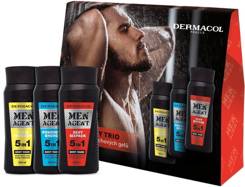DERMACOL Men Agent Mix Shower Gels II. - Cosmetic Gift Set - Main image