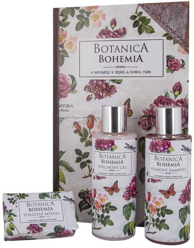 BOHEMIA GIFTS Botanica Rosehip and Rose Blossom - Cosmetic Gift Set - Main image