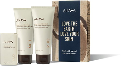 AHAVA Naturally Pure Mud Trio Set - Cosmetic Gift Set - Main image