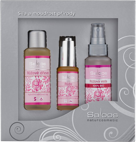 Saloos Three Steps to Beauty - Rose (120 ml) - Cosmetic Gift Set - Main image